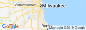 South Milwaukee map